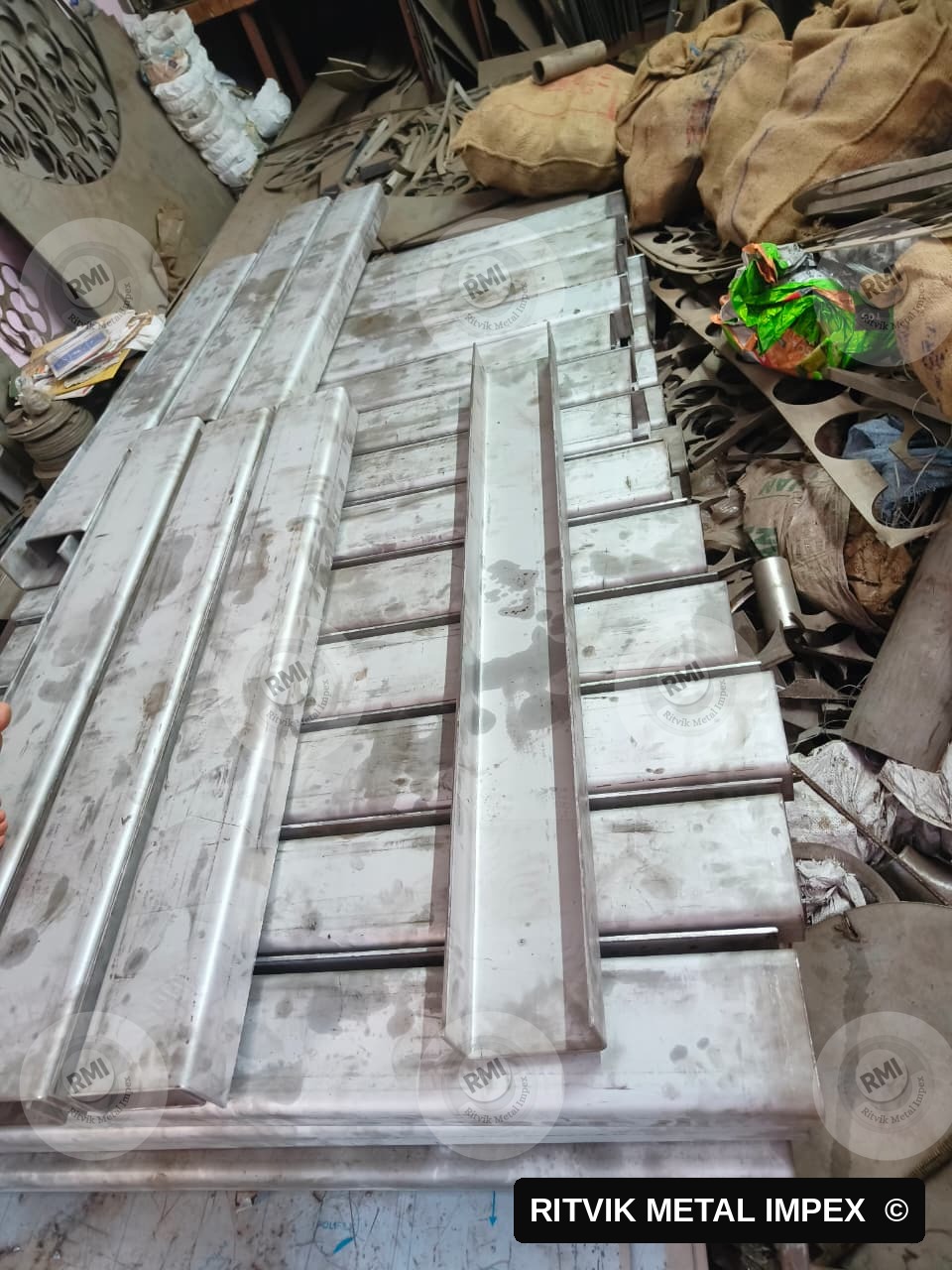 Channels & Angles in stock at Ritvik Metal Impex, Mumbai